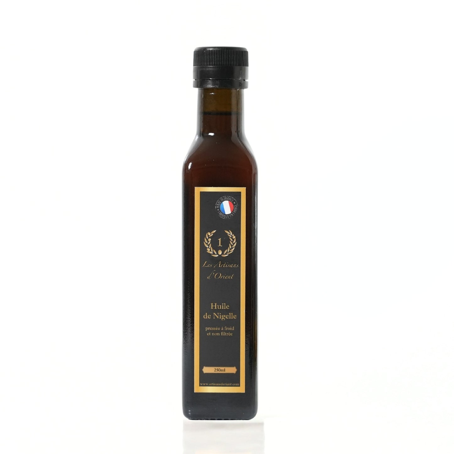 Huile de Nigelle Pure, Non Filtrée, 250ml